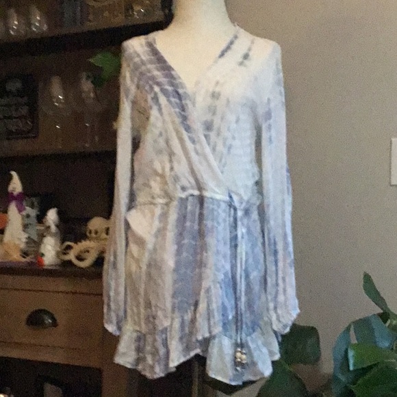 Blue Island swim beach cover-up, size XS - Picture 8 of 8